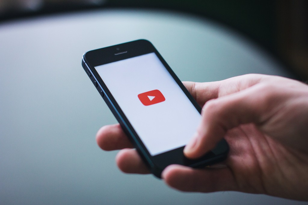 icon youtube sur telephone